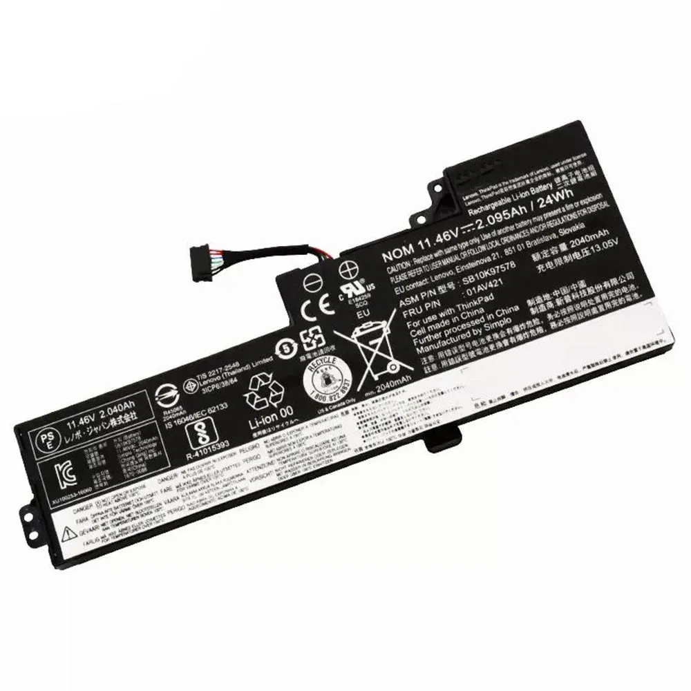 

Отличная батарея для Lenovo ThinkPad T470 T480 A475 A485 TP25 01AV420 01AV489