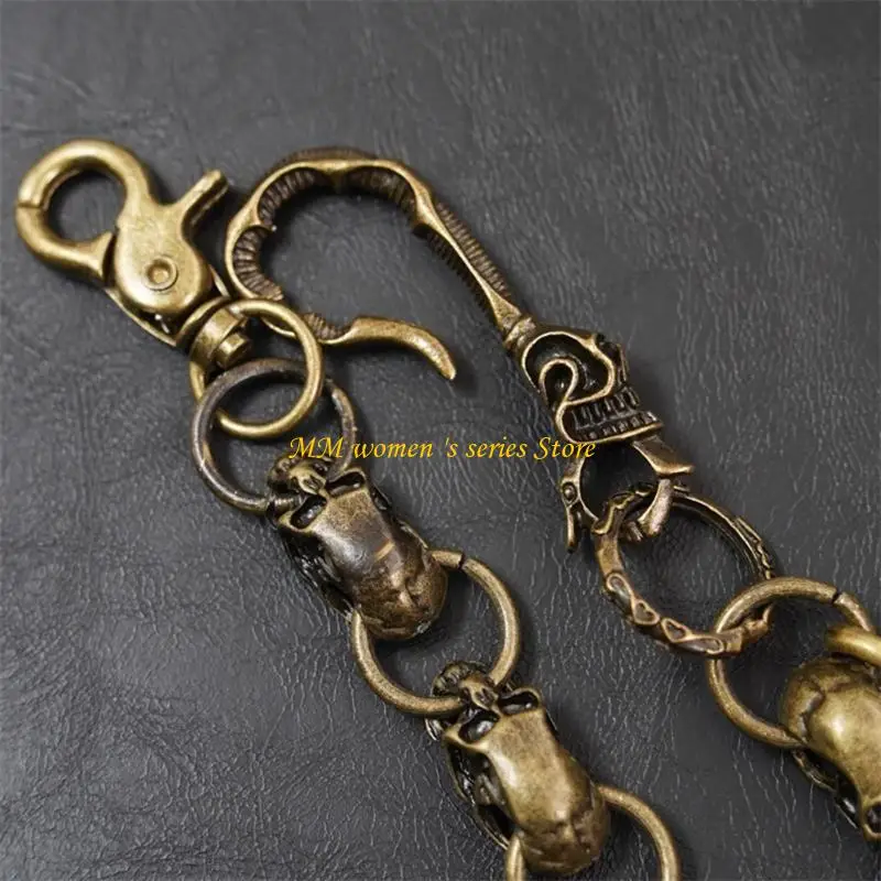 Q39Cスタイリッシュパンツチェーンジーンズチェーンポピュラーストリートウェアリーフペンダントヒップホップウエストチェーン2000Sストリートウェアウエストデコレーション