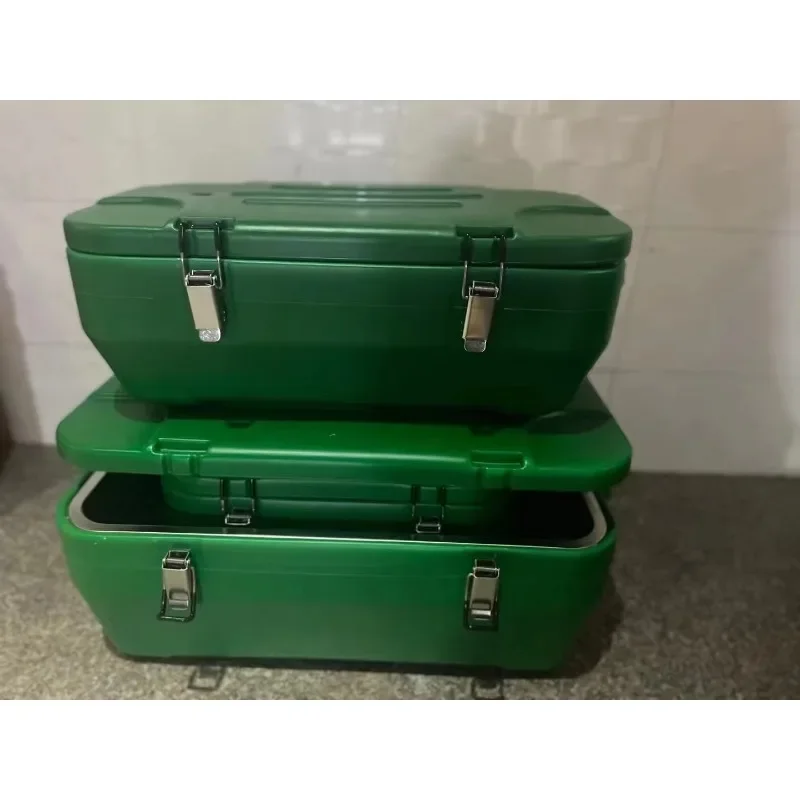3PCS set/20L/30L/40L food container picnic oversized double insulated bucket rectangular storage box