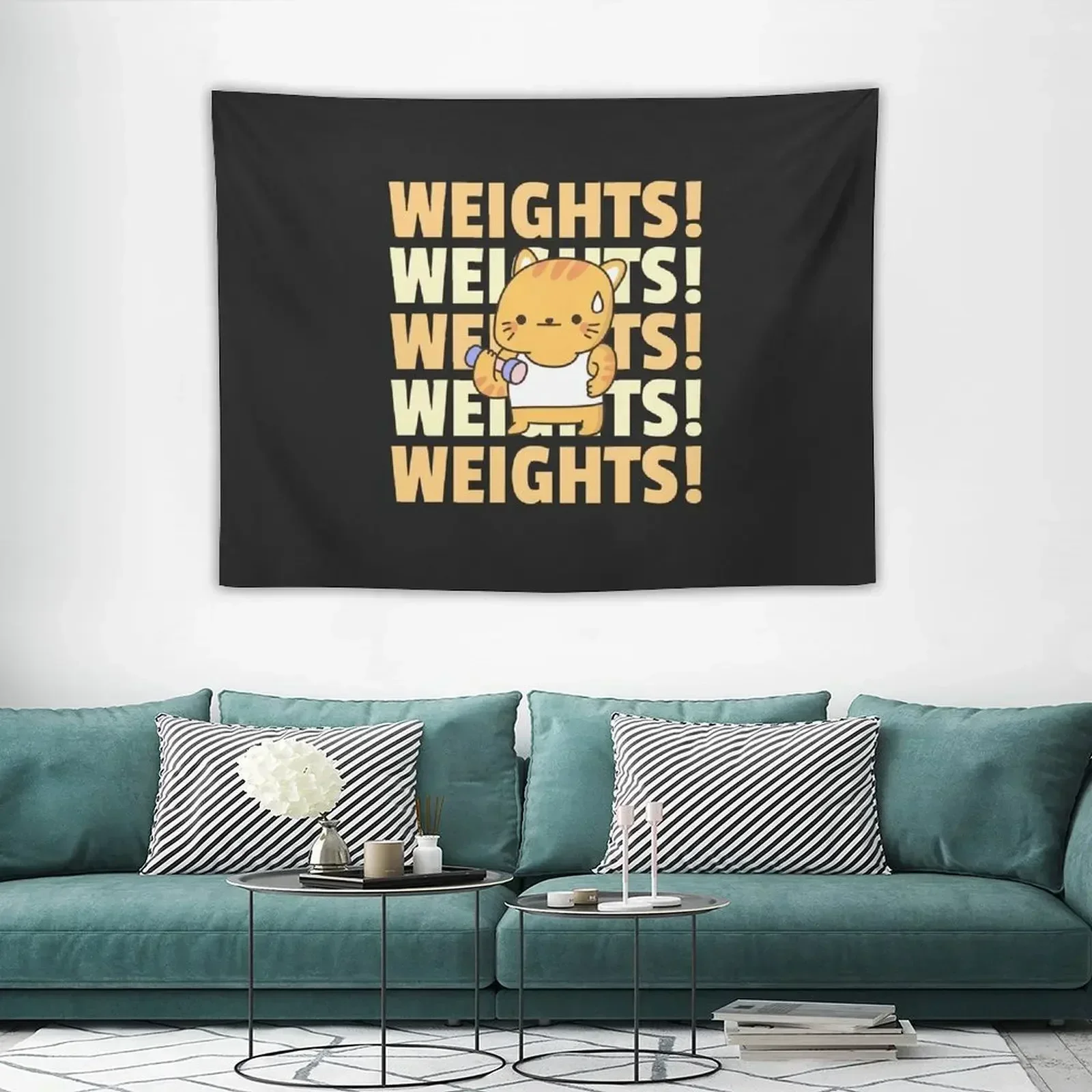

Weights! Weights! Weights! Tapestry Decor For Room Decoration Pictures Room Wall Outdoor Decoration Wall Decor Tapestry