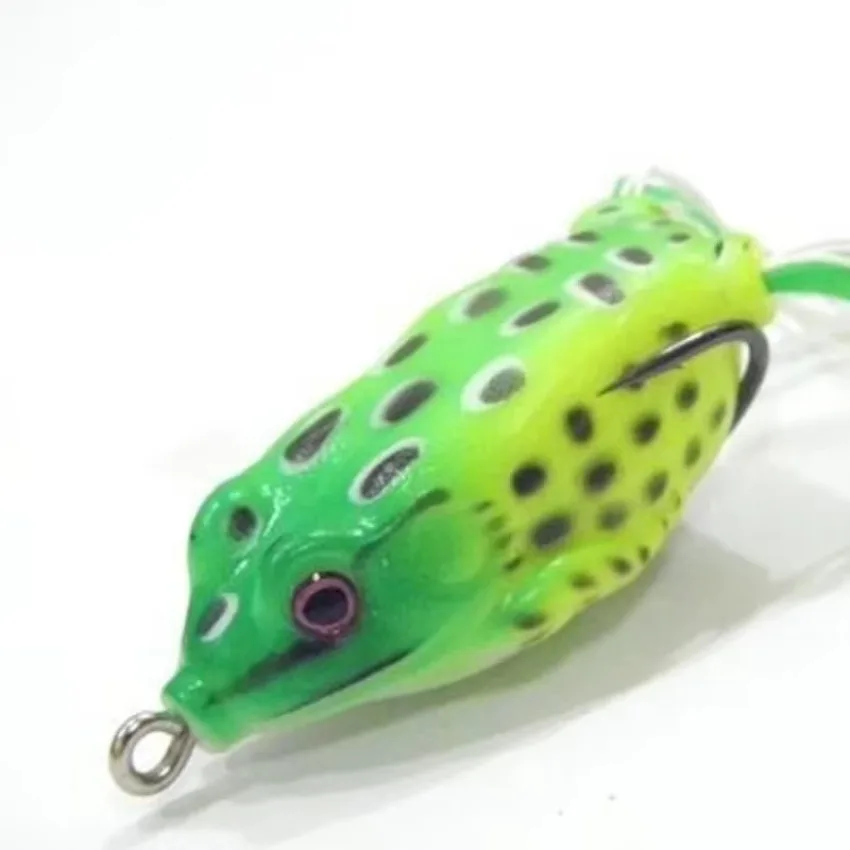 2 Pcs New Toad Frog Soft Tube  Fishing LureHanging Fishing Bait Tool Frog LuresSuitable for Better Fishs