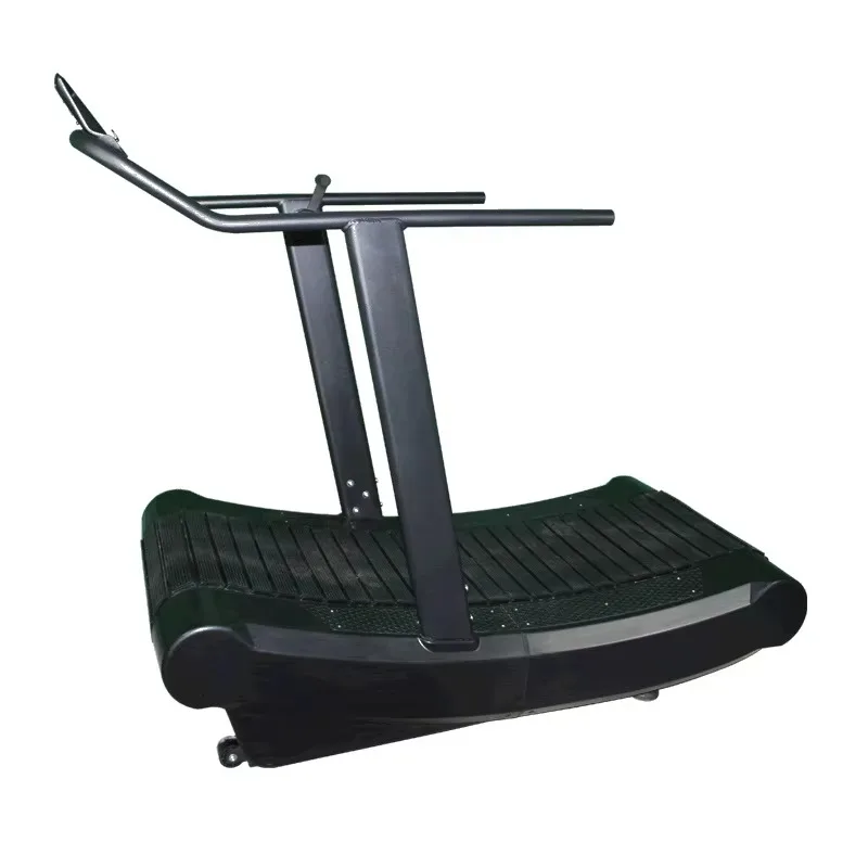 Gym Equipment Fitness Center Eco-friendly Curve Treadmill With  Fitness Machines Mechanical LED Screen Unisex Commercial
