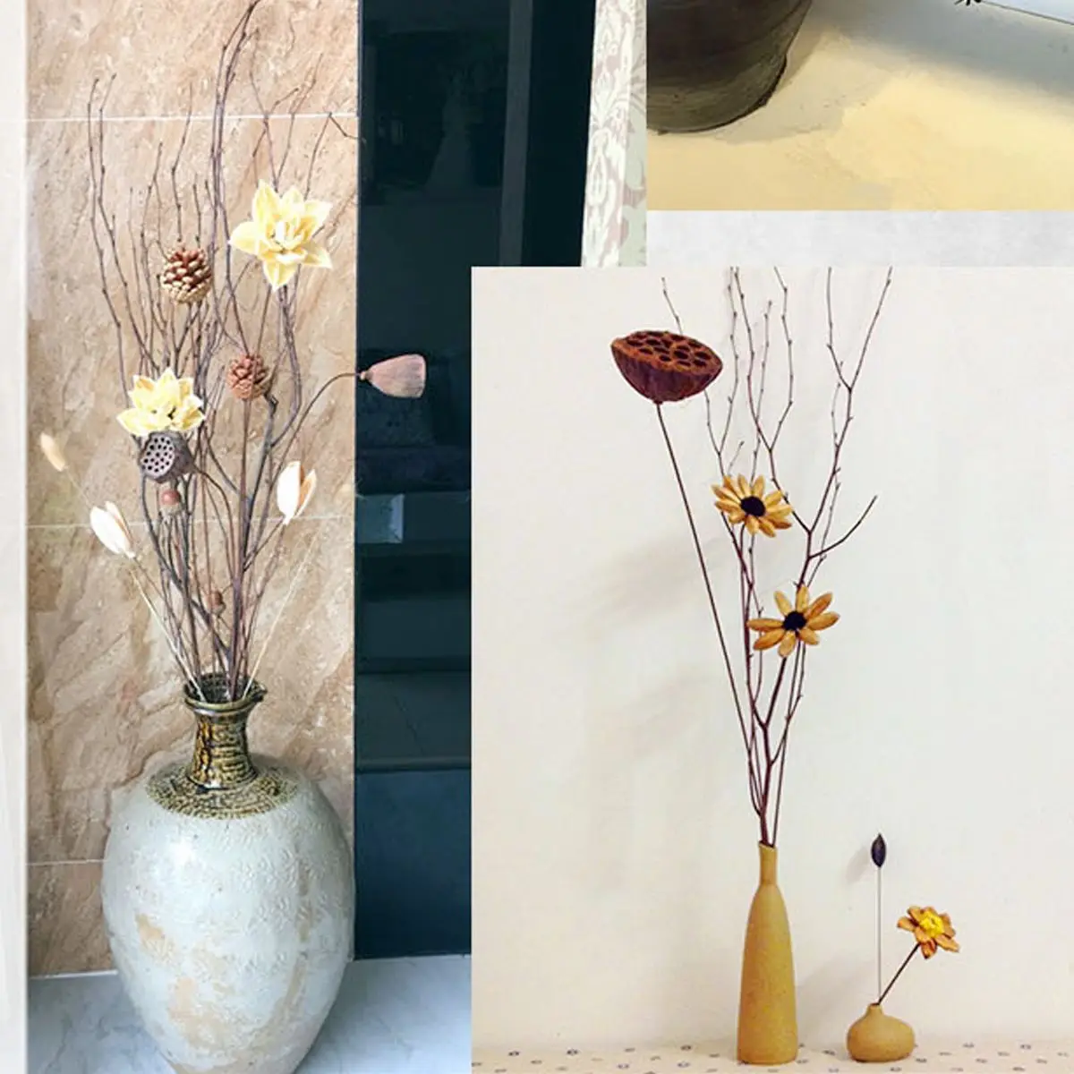 Craft Twigs Branches Country Decor Wooden Sticks Household Ornament Logs Decoration