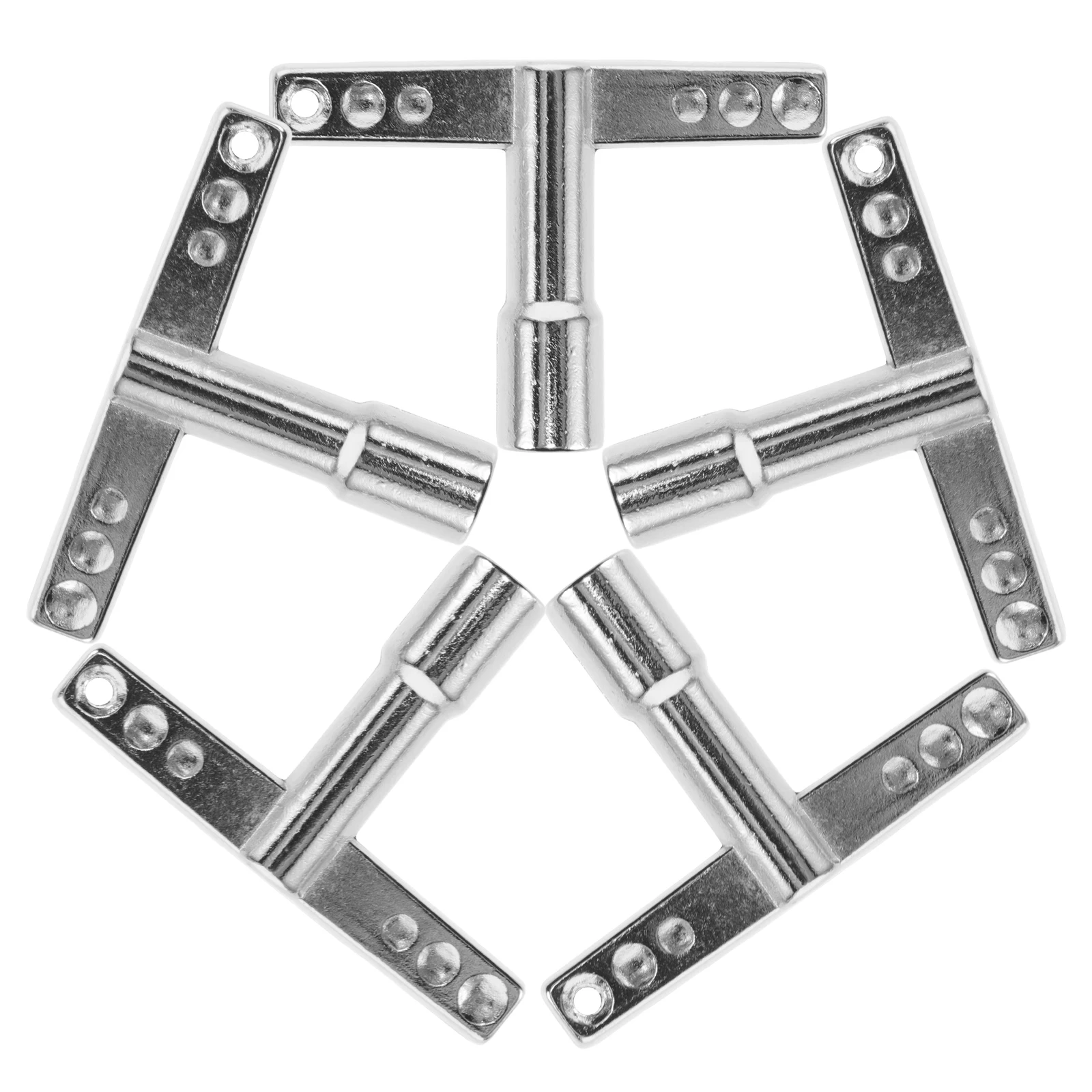

5pcs Drum Key Quick Remove Installation Metal Tool Accessory for Percussion Drums Conventional Sets Marching Drums Tuning Gauge