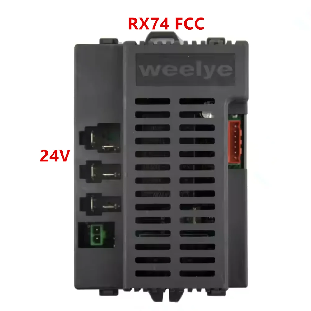 RX74 24V dziecięcy samochód elektryczny 2.4G odbiornik zdalnego sterowania nadajnik, 24V samochód dziecięcy RX30/RX98/RX108 kontroler płyty drukowanej