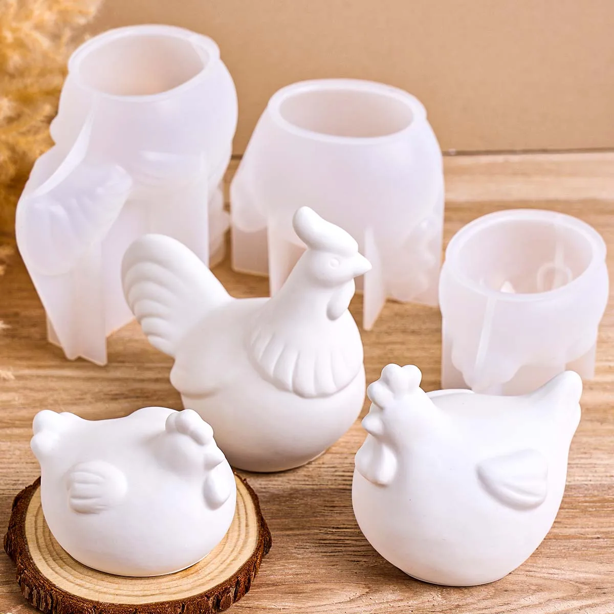 New Hen Rooster Sil…