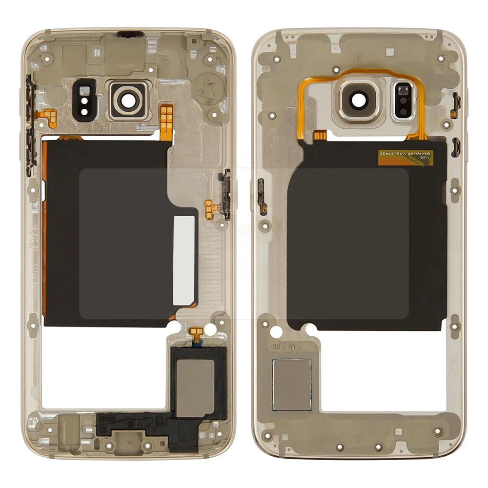 For Samsung Galaxy S6 S6 Edge S6 edge plus Middle Frame Bezel Housing Chassis G920F G925F G928F No Display LCD Screen With Tools