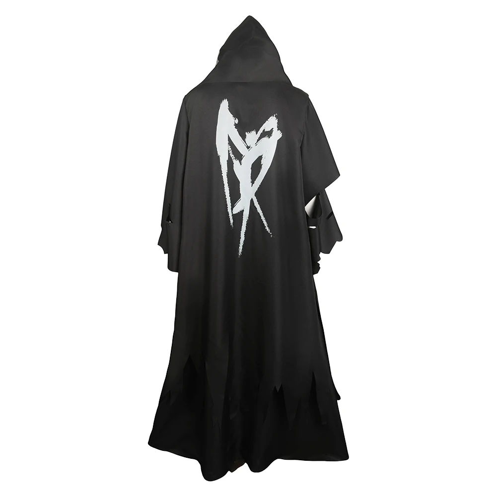 Reunion Cloud Cosplay Fantasy Costume Adult Men Women Hooded Cloak Robe Scarf Outfits Halloween Carnival Party Suit