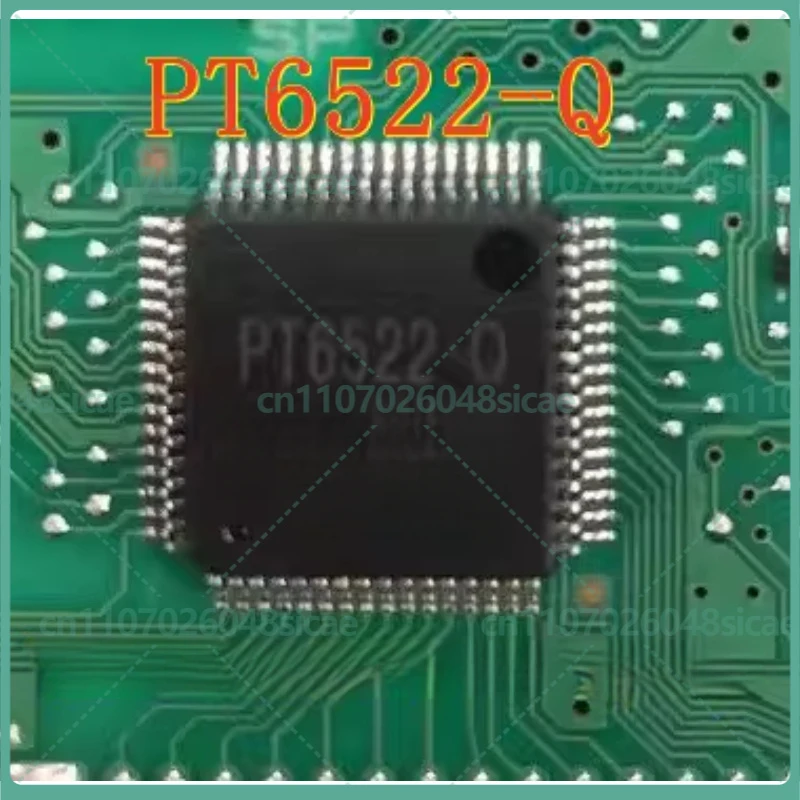 1-5pcs New PT6522-Q PT6522LQ PT6522Q PT6522 LQFP64 Chipset，Power IC for Mazda 3 Axela Instrument Black Screen Repair