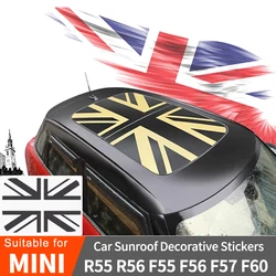 Car sunroof decorative stickers car exterior personalized modification For MINI R55 R56 R57 R60 F55 F56 F57 F60 ONE Cooper JCW