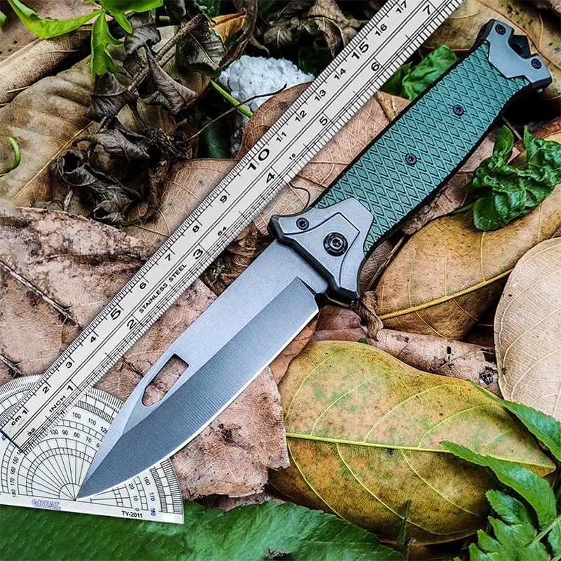 

Multifunctional Outdoor Folding Knife High Hardness Survival Tool Sharp and Portable for Camping Self-Defense and Fruit Cutting