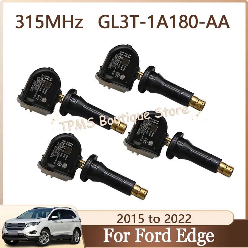 

4pcs 315MHz GL3T-1A180-AA F2GT-1A180-BB TPMS Tyre Pressure Monitoring System For Ford Edge Ecosport Explorer F-150 Reg/Ext