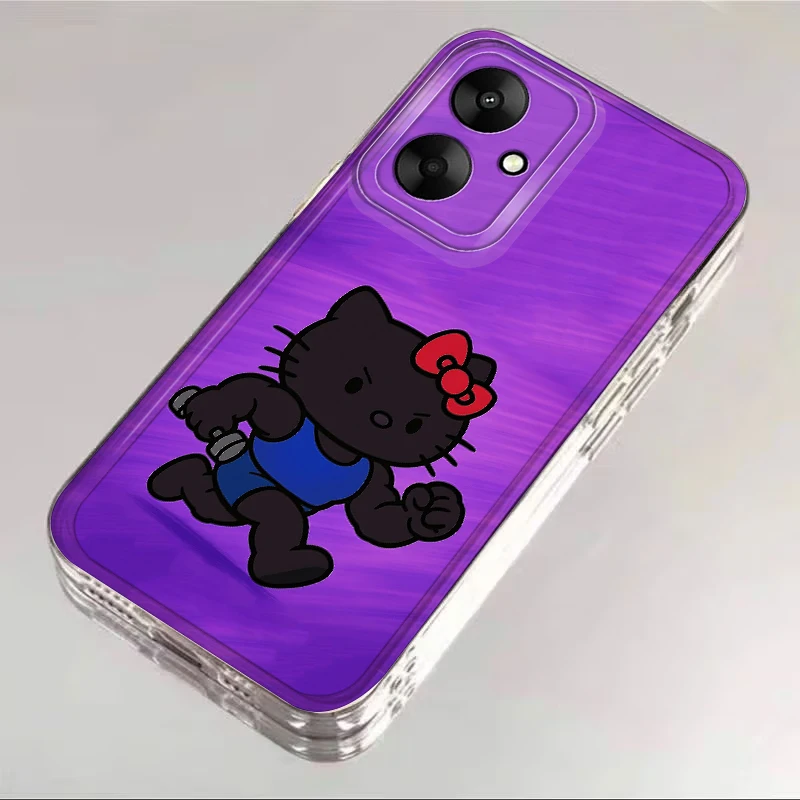 حافظة لهاتف Xiaomi Poco X4 M3 X3 Pro X5 X4 GT X3 NFC Clear Soft Sanrio Hello Kitty