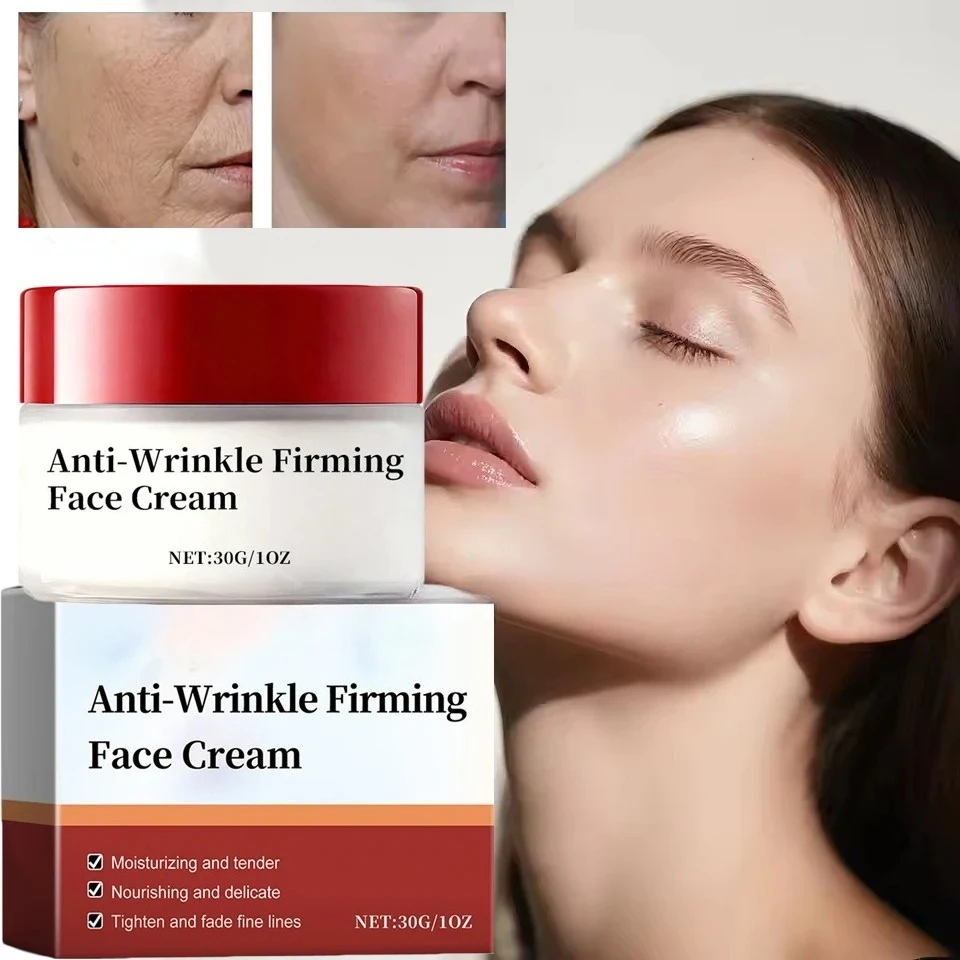 Korean Lifting Moisturizing Face Cream Hyaluronic Acid Acid Water Smooth Skin Barrier Repair Lightweight Fade Wrinkles Cream