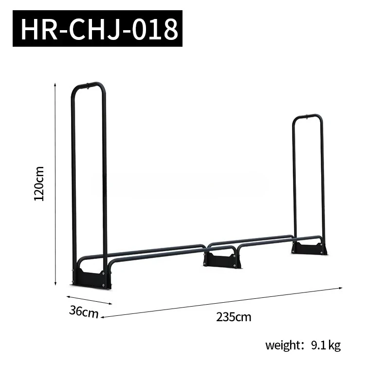 

Durable and Strong Weight Capacity Foldable Heavy Duty Firewood Rack Indoor Firewood Storage Racks