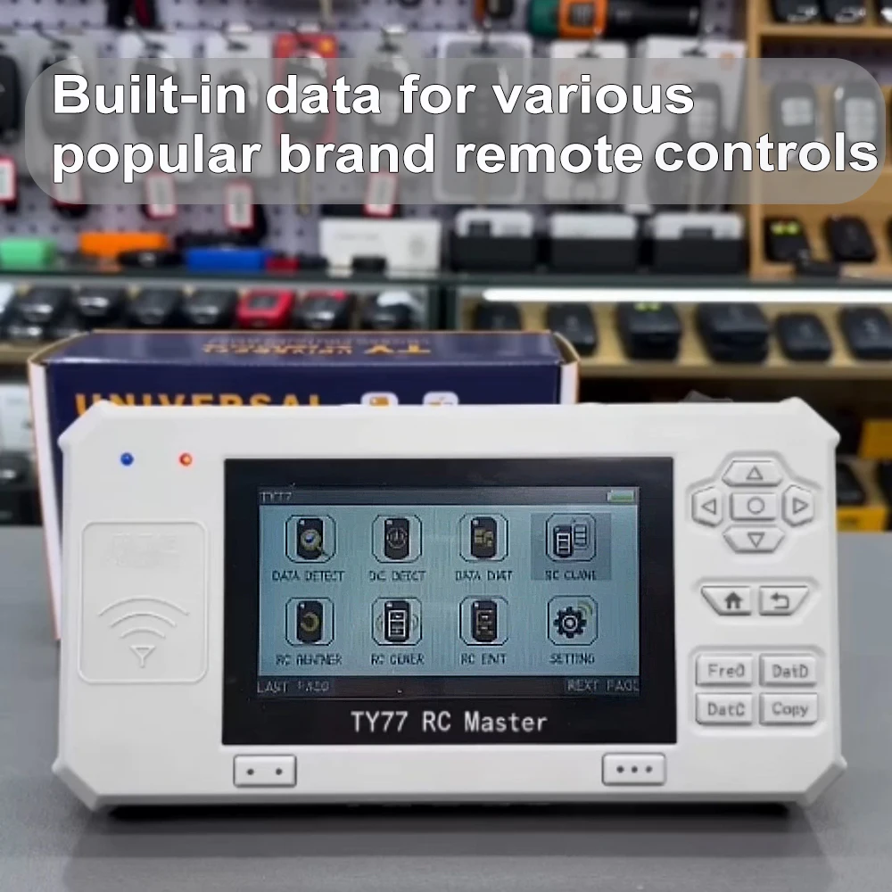 Newest TY77 Locksmith Tool with Full Decode Function Smart Card Key Machine RFID Copie/Reader/Writer Duplicator