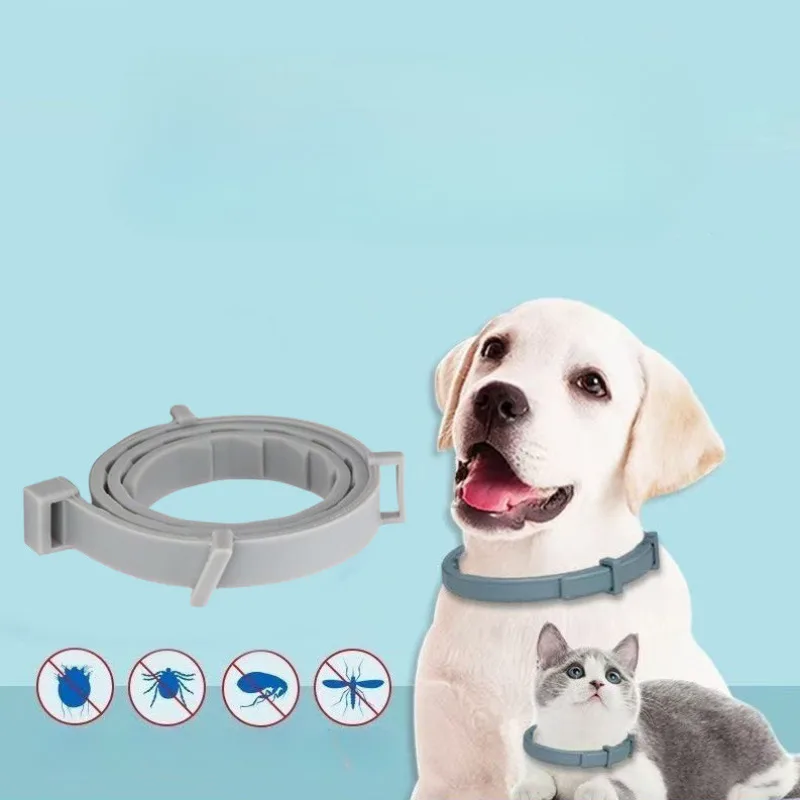 Collar de plástico ajustable para perros, Collar impermeable para cachorros y gatos, collares para gatitos para perros pequeños, medianos y grandes, suministros para mascotas