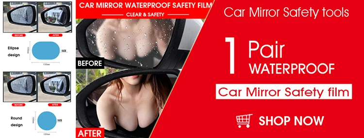 2pcs 6mm Silica Gel Silicon Refill Strips Car Wiper Blades Silicon/Rubber Bands for Wipers for Frameless Wipers 26" 28" 30" 32"