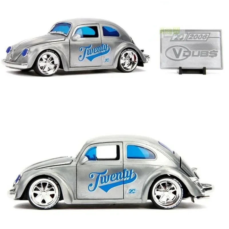 1:24 Volkswagen Beetle Dodge 20th Anniversary Collection Anniversary Alloy Model Children Gift Collection