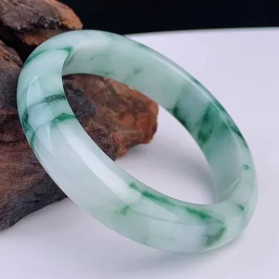 

Natural Myanmar Jade Jade 54mm-62mm bracelet Princess jewelry bracelet send mom send girlfriend gift