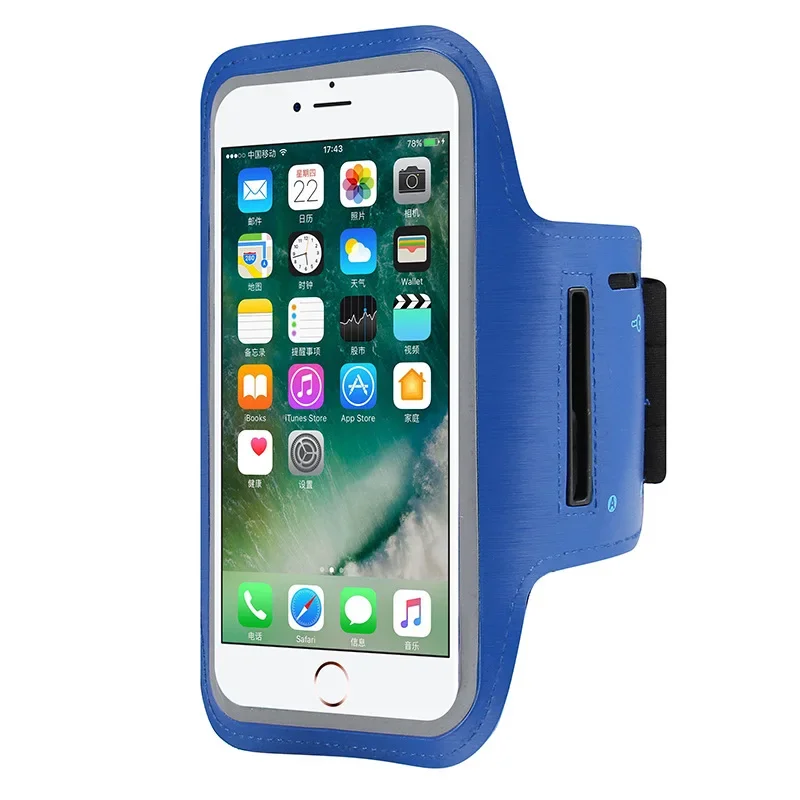 7‑Inch XXL Armband Phone Holder Case for iPhone, Samsung, Xiaomi Redmi, Outdoor Sports Gym Running Mobile Phone Arm Band Bag