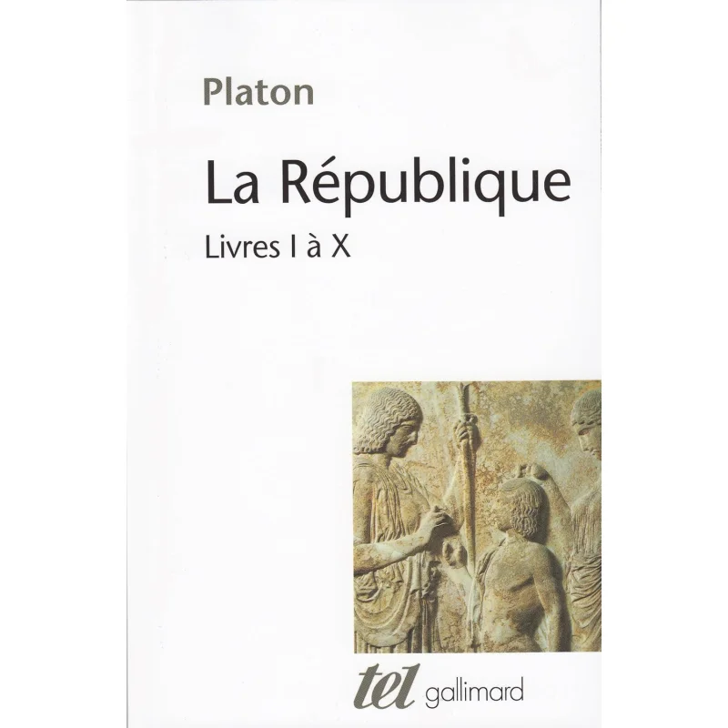 

LA REPUBLIQUE LIVRES I A X Platon Gallimard 9782070727254 Book