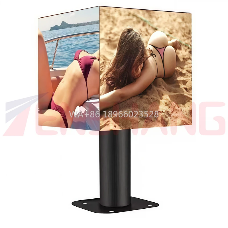 

New Design Led Digital Creative Outdoor Waterproof Led Cube Display Screen Magic Cube for Signage Advertising