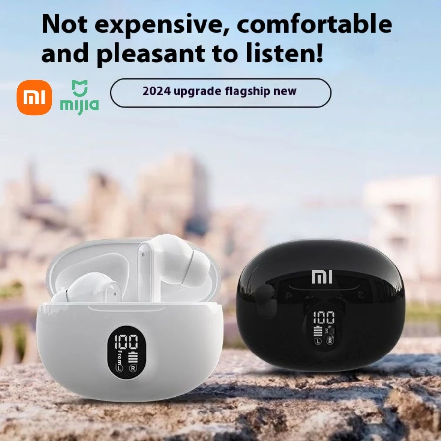 XIAOMI 895B سماعات رأس لاسلكية بلوتوث سماعة 5.3 ENC سماعات أذن LED عرض الطاقة TWS سماعة رأس رياضية مع ميكروفون للهواتف الذكية