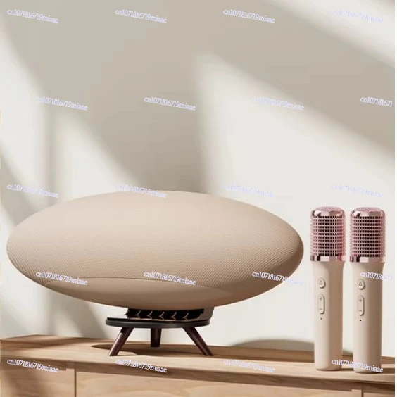 Microphone stereo integrated microphone home k song singing speaker home ktv cover