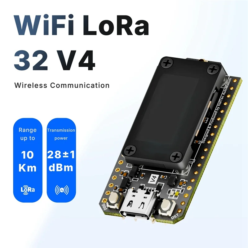 B03B-Lora 32 V4 GPS meshtastico ESP32 SX1262 Scheda di sviluppo ad energia solare OLED da 0,96 pollici Rete a rete Wifi Lora BLE con modulo GPS
