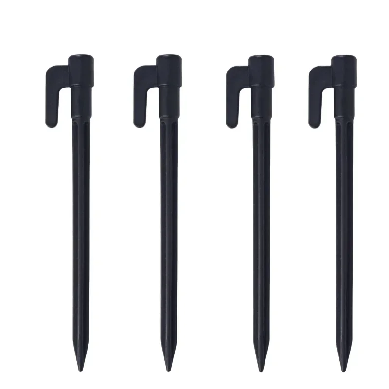 4Pcs/Set Durable Tent Pegs Stakes Nails, Outdoor Camping Beach Mat Fixed Pegs, Travel Tent Fixing Accessories for Outdoor Use