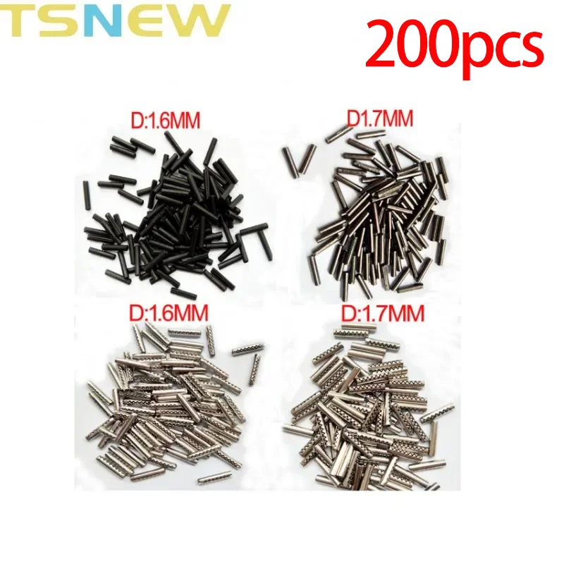 200pcs 1.6mm 1.7mm  Fixed Pin Stainless Steel Pin For VVDI KD Xhorse Flip Floding Remote Control keys Locksmith Tool