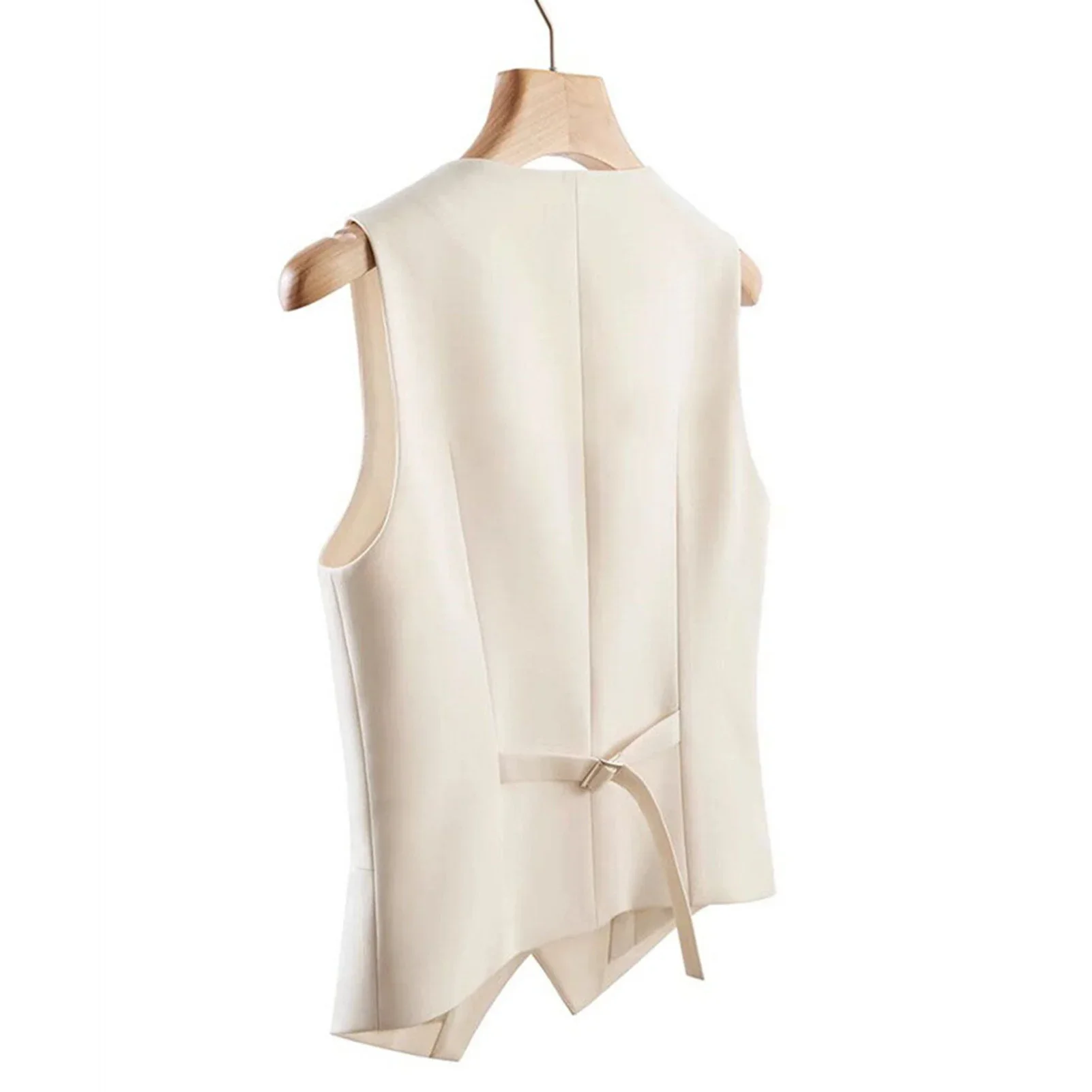 Simple Vests Women Summer Sleeveless Suit Coats Temper Outwear Design Hot Sale 2025 Tender Breathable Korean Style Streetwear