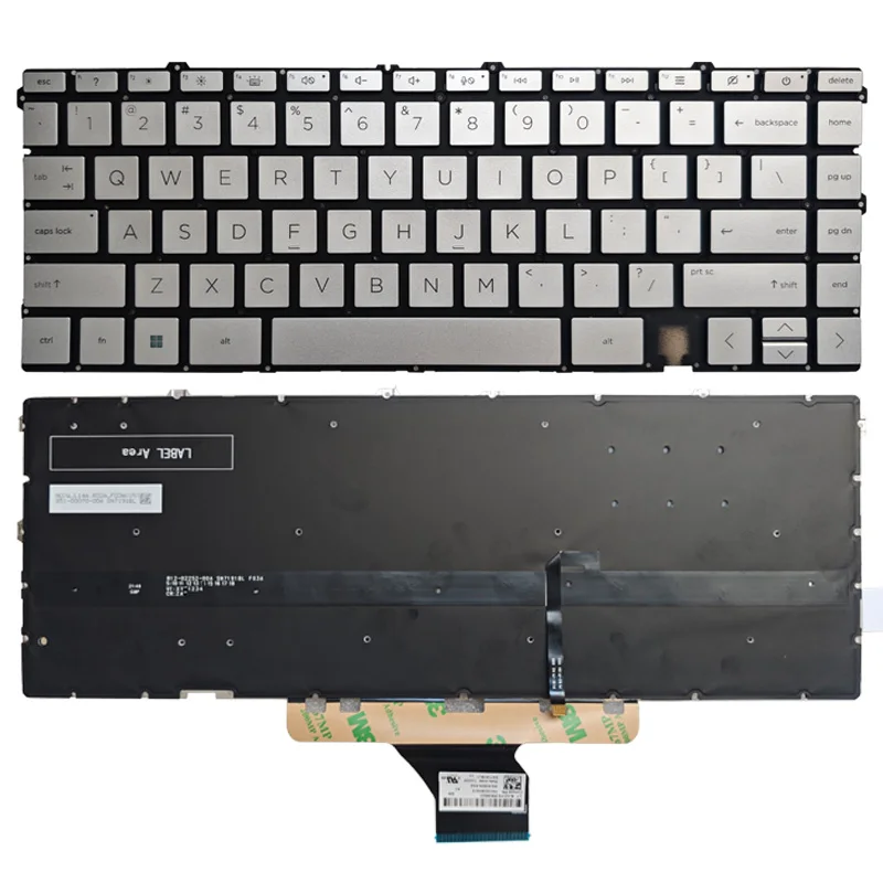 【ジャンク】HP ENVY 13-ba i7 11世代/16GB パーツ取り用 NEW US Backlit Keyboard For HP ENVY 13-BA Upper Case Palmrest