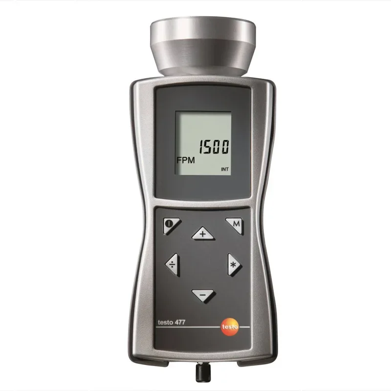 Handheld stroboscopic testo477 flash tachometer non-contact measurement