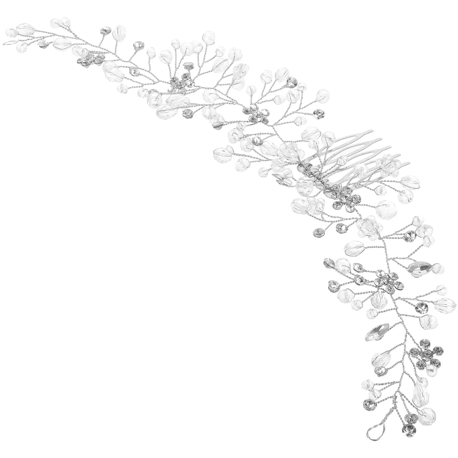 

Elegant Wedding Bridal Vine With Rhinestone Decorative Hair Accessories For Bride Women Party Prom Banquet Theme Bridal