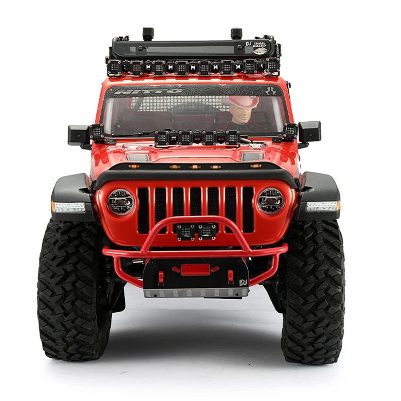 LED Lamp Roof Light Bar Spotlight Searchlight per 1/8 1/10 RC Crawler Car Axial SCX10 Traxxas TRX-4 parti di aggiornamento