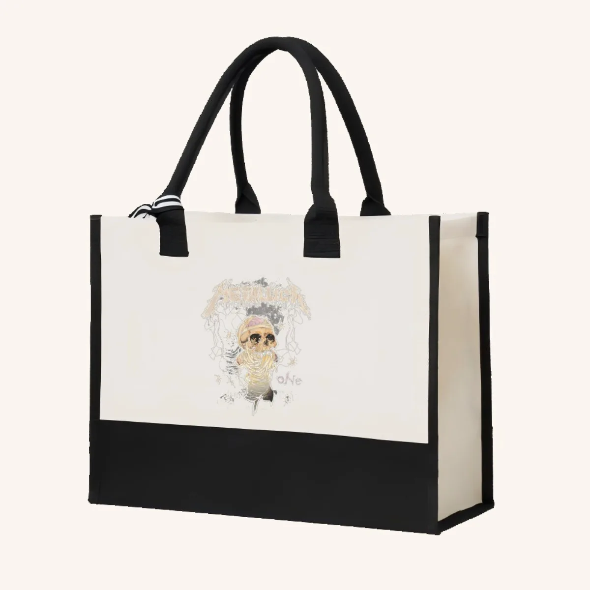 واحد 2026 وصول جديد الموضة العملي واسعة قابلة لإعادة الاستخدام حمل حقيبة نمط طباعة 2 لهجة الثقيلة حقيبة كتف كبيرة f