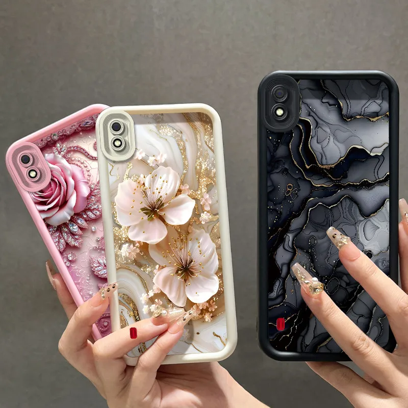 Phone Case For Samsung Galaxy A10 Anti-scratch Cute Casing Shell For Samsung Galaxy A10s/M01s/SM-A107F Lens Protective Cover