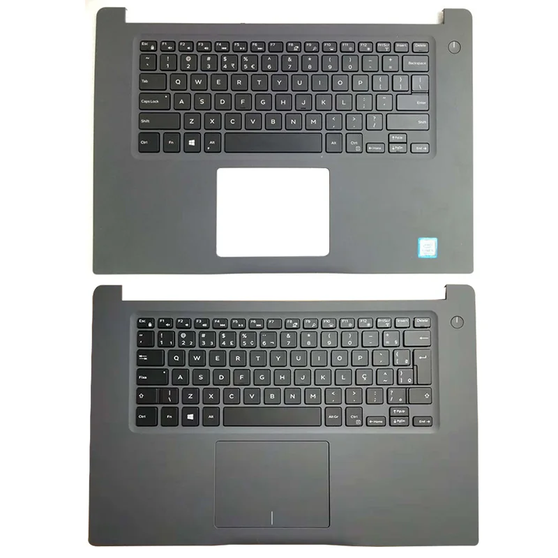 

Original Laptop Palmrest Upper Case US Backlit Keyboard For DELL Inspiron 15 7560 7572 P61F 0RTJ7W RTJ7W AP1Q2000300