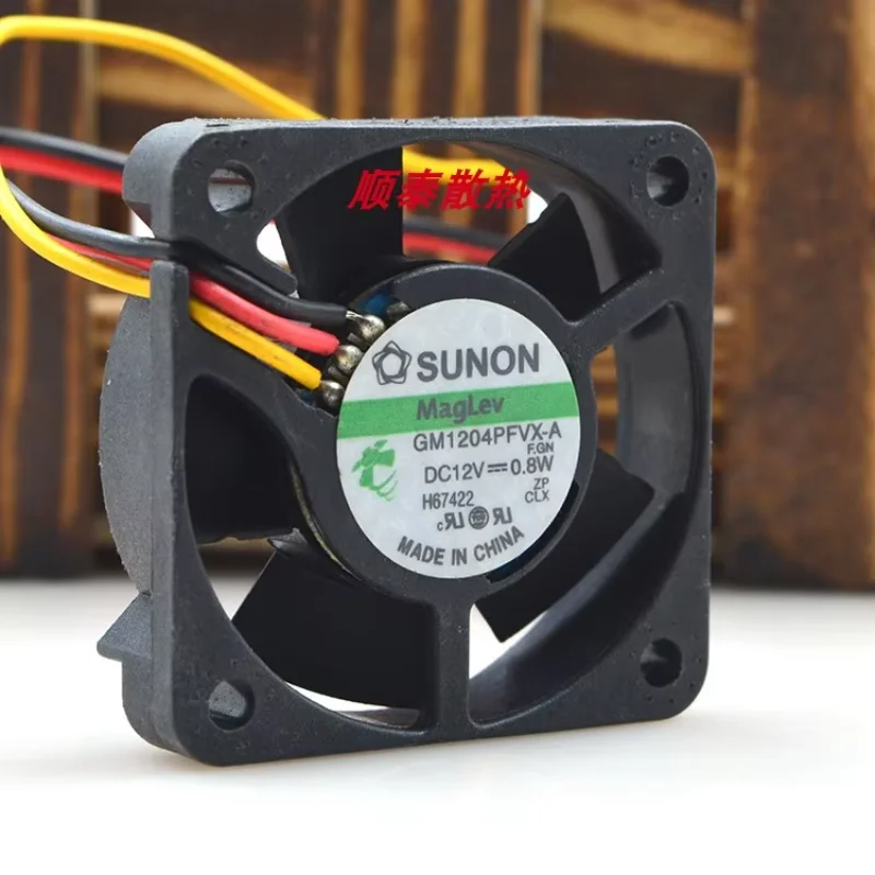 SUNON GM1204PFVX-A F.GN DC 12V 0.8W 40x40x10mm 3-Wire Server Cooling Fan