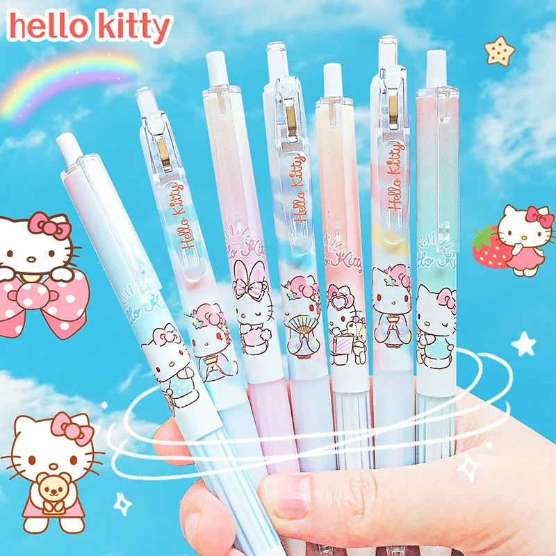 back to school useful kawaii Sanrio stationery items kids gift cute things Ballpoint pens hello kitty gel pens sets cute pens