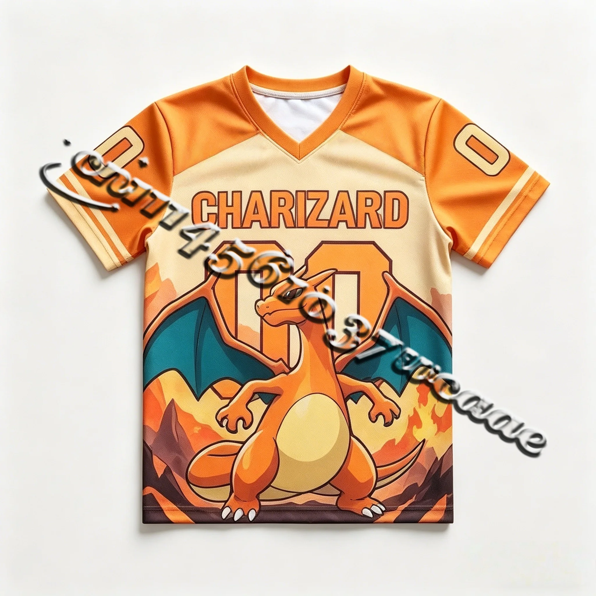 Bandai Animation Theme Pok É Mon Characters Baseball Sports Jerseys Summer Oversized T-shirts Adult Family Matching 2026