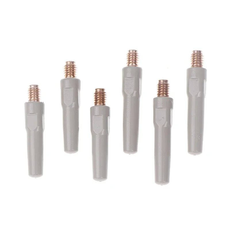 2 шт./компл. 15AK сварочные контактные насадки, новое покрытие, защита 25 мм, наконечник газового сопла M6, 0,8 мм-1,2 мм, детали сварочного горелки MIG