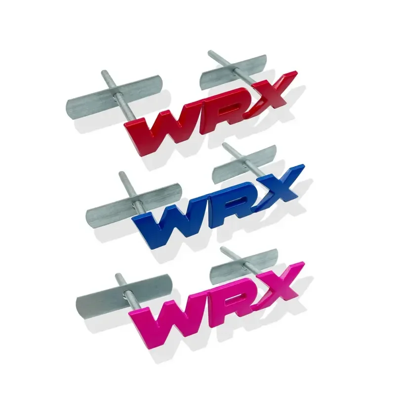 3D Metal Car Front Grille Emblem Auto Body Rear Trunk Badge Sticker for Subaru WRX XV STI Outback Legacy Forester Impreza