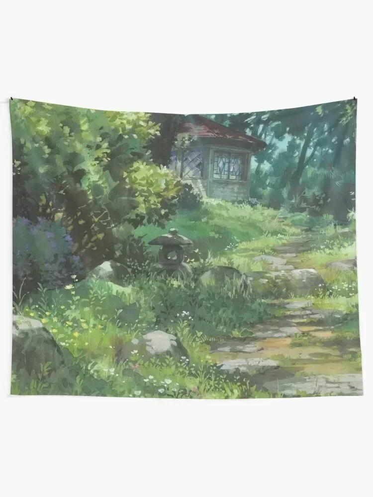 Anime Magical Forest Scenery Tapestry Custom Room Aesthetic Room Decor For Girls On The Wall Tapestry