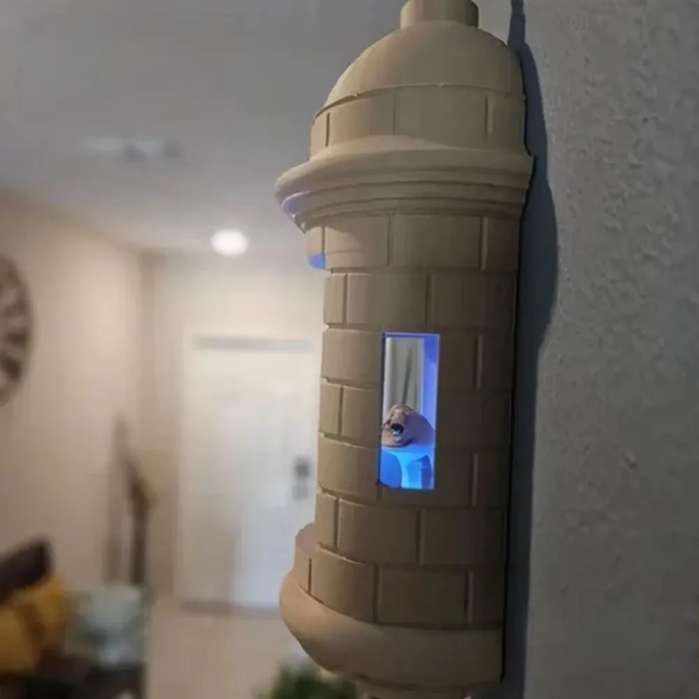 هدايا بورتوريكو غاريتا جدار Coqui مصباح قابل للتعديل الألوان لا قوس عالية القدم الحائط ضوء ديكور المنزل أضواء الضفدع Coqui #3