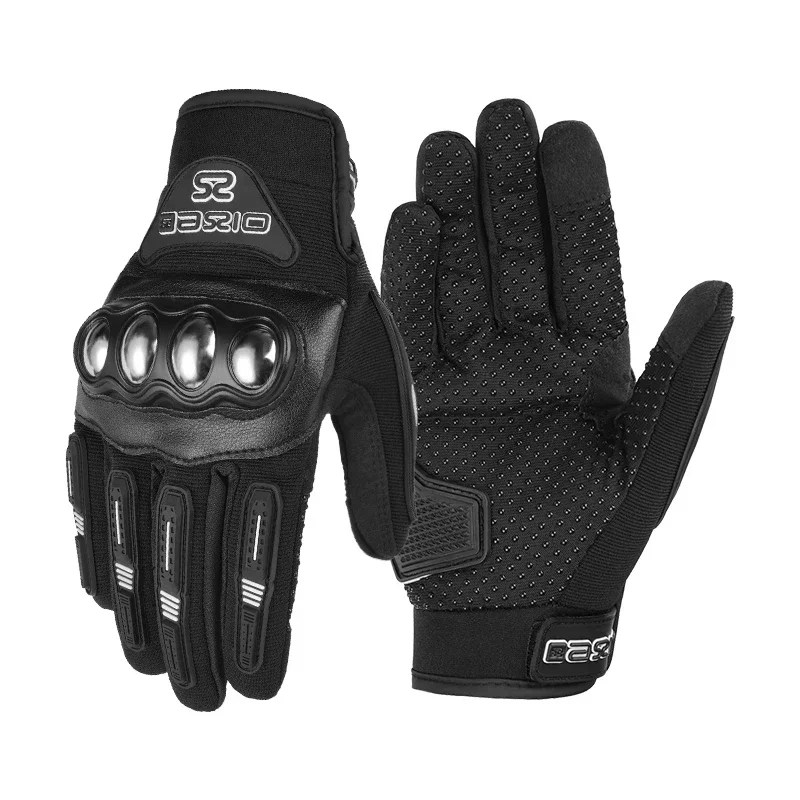 

Летние мотоциклетные перчатки для спортивной езды, дышащие мужские и женские перчатки для мотокросса с сенсорным экраном и противоскользящей защитой ладоней