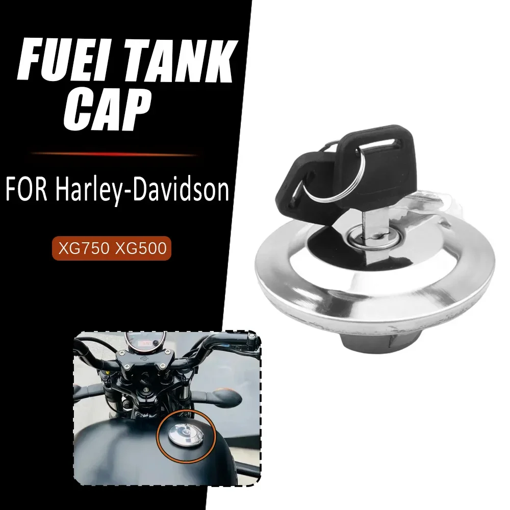 

XG750 XG500 Motorcycle Accessories Locking Fuel Tank Cap Cover Metal For Harley Street 750 500 2015-2018 2019 XG 750 XG 500