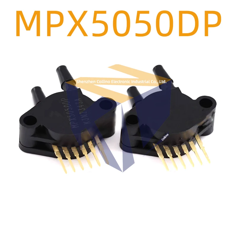1pcs MPX5050DP SIP-6 50kPa Differential Pressure Sensor Transmitter Temperature Compensated